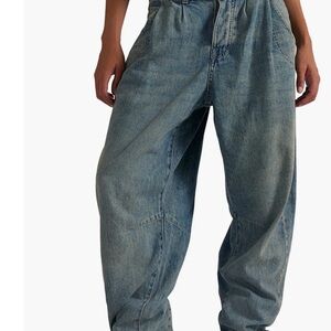 Free People Heartland baggy pegged Jeans